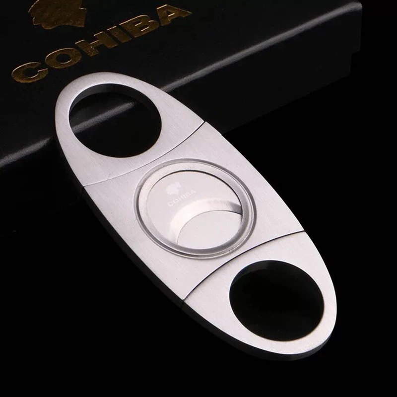Cigar Cutter Ultra Thin Stainless Steel Pocket Cigar Cigarette Knife