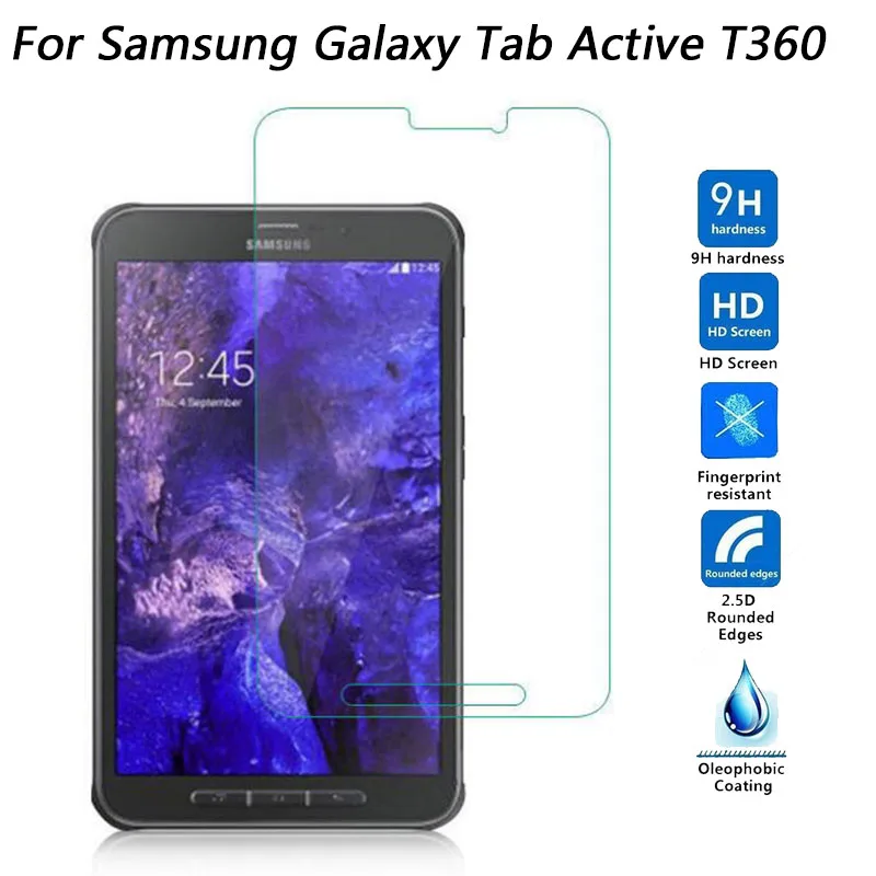 Взрывозащищенный протектор экрана из закаленного стекла для Samsung Galaxy Tab Active T360 T365 SM-T360 SM-T365 планшет защитная пленка