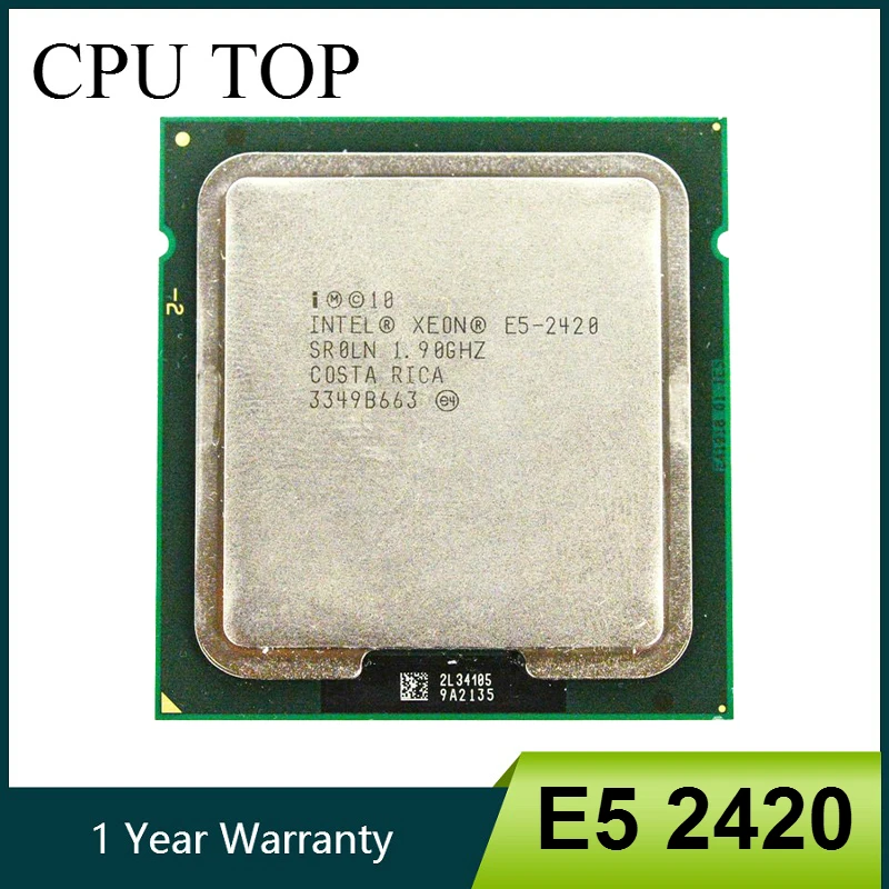 Процессор Intel ЦП Xeon E5 2420 SR0LN процессор 1 90 ГГц 6 ядер 15 м LGA 1356 процессор|Процессоры| |