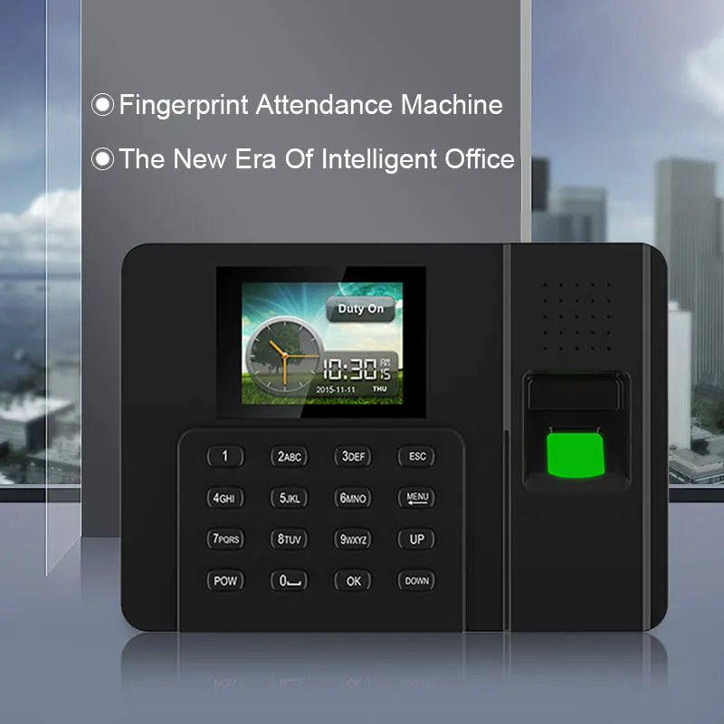 

Eseye TCP/IP USB Fingerprint Time Attendant System Biometric Time Clock Function Reader Employee Attendant For Company Office