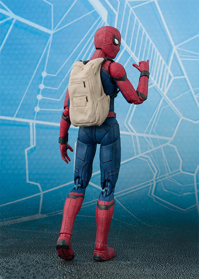 Человек-Паук серии Человек-паук ПВХ фигурка Коллекционная модель игрушки Рождественский подарок для детей 15 см