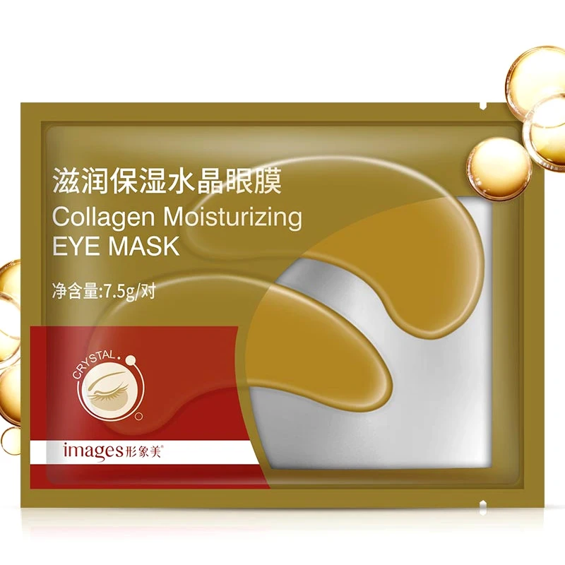 Изображения Золото османтуса маска для глаз 5 пар патчи против морщин и темных кругов удалитель глаз мешки укрепляющие и увлажняющие отечность кожи