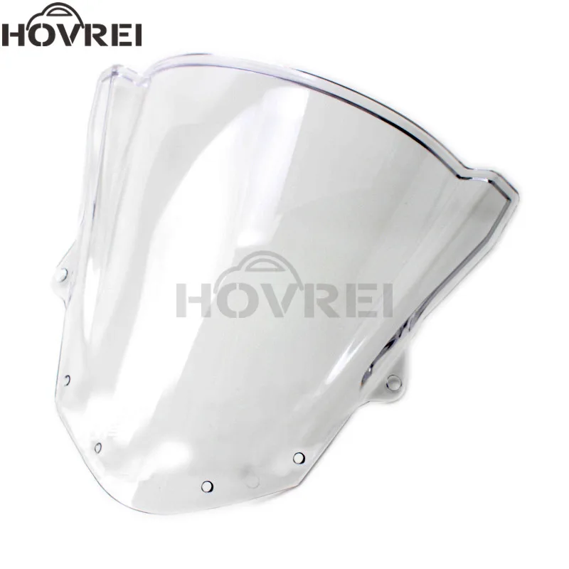 Ветровой экран на лобовое стекло с двойными пузырьками для Kawasaki ZX6R 2009 2010 2012 ZX10R 2008