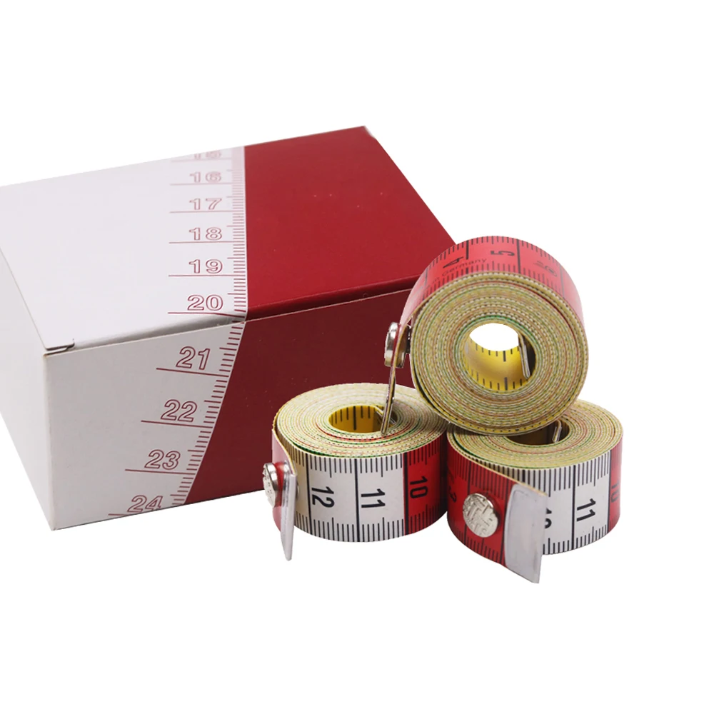 

10pcs/Pack Germany Quality Measuring Ruler Sewing Tailor Tape Measure Soft 1.5M/60in Flat Sewing Tools