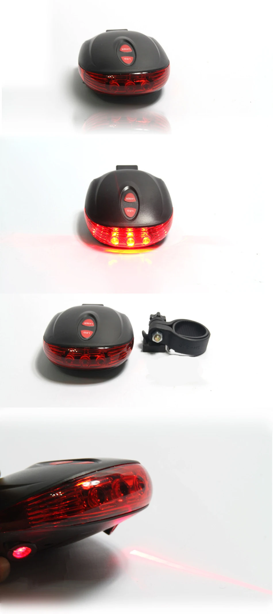 Excellent 2018 Hot Bicycle 5 LED 2Laser Cycling Bike light 7 Flash Mode MTB Safety Rear Lamp waterproof Laser Tail Warning Lamp Flashing 4 Excellent 2018 Hot Bicycle 5 LED 2Laser Cycling Bike light 7 Flash Mode MTB Safety Rear Lamp waterproof Laser Tail Warning Lamp Flashing 4