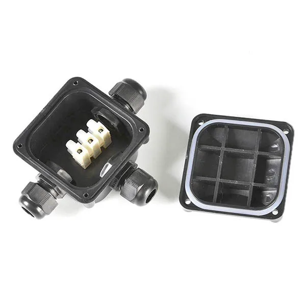 2 Pcs 3 Waterproof Junction Box Outdoor Electrical