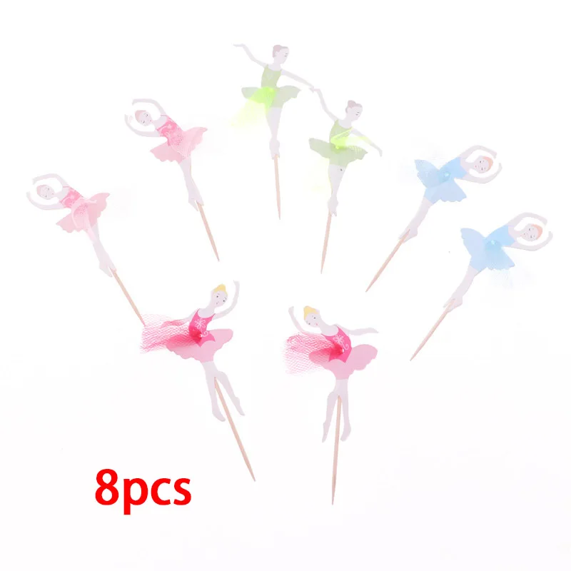8pcs / ballet girl inserts decorative hat holiday Halloween party wedding decoration | Дом и сад