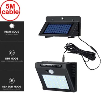 

30 LED Garden Solar Lights Waterproof Lamp Wide Angle Motion Sensor For Pathway Garage/Swimming Pool patio deck door