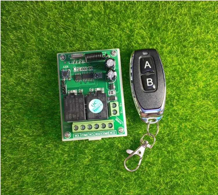 DC12V 2CH RF беспроводной пульт дистанционного управления выключатель