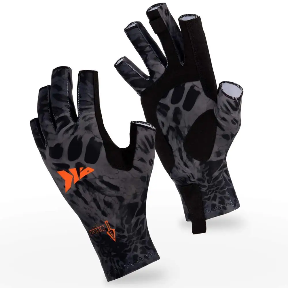 

KastKing Sol Armis Fishing Gloves - UV Protection Sun Gloves - UPF50+ Sun Protection Gloves for Outdoor Fingerless Fishing Glove