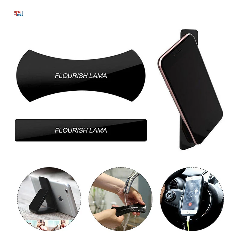 

DFQNGL Expanding Stand and Stickers for Smartphones and Tablets Nano Rubber Mobile Phone Holder For Pad Multi Function 1PCS 2PCS