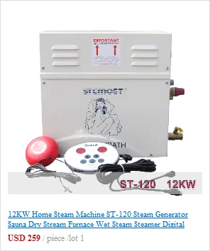 3 кВт/4,5 кВт домашняя Паровая машина ST-45 Парогенератор Сауна сухой поток печь влажный паровой отпариватель цифровой контроллер аппарат для сауны
