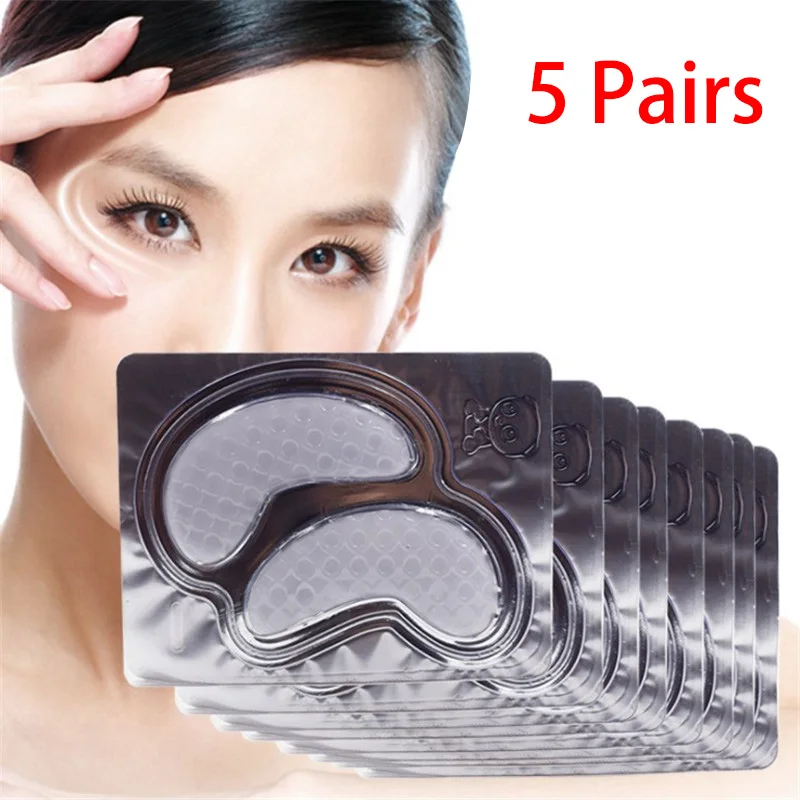 

5 Pairs Collagen Eye Mask Eye Patches Moisturizing Anti-Wrinkle Anti-aging Anti-Puffiness Remove Dark Circle New Eyes Care Tools