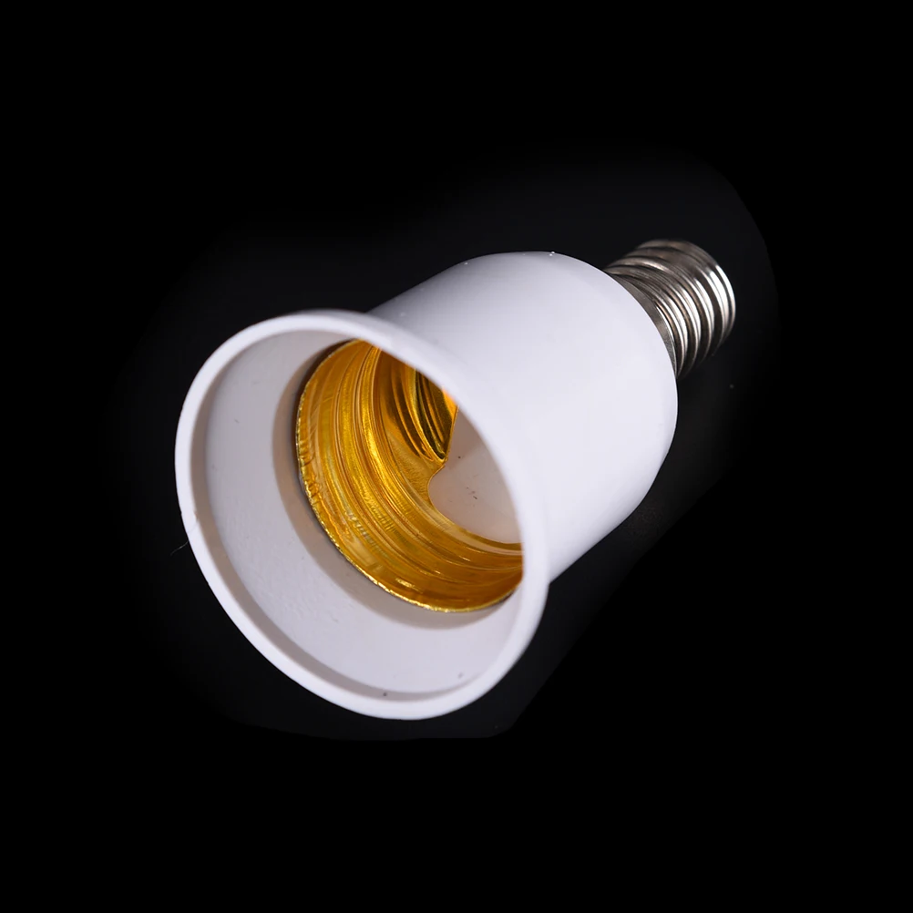 5Pcs E14 to E27 Base Screw Light Lamp Bulb Holder Adapter Socket Converter Flame-retardant PBT plastic | Лампы и освещение