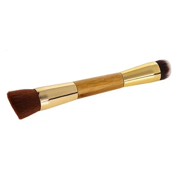 

Double Contouring Brush Synthetic Hair Powder Make Up Brushes makeup tools & acessórios Double head use benefits organizer 05*