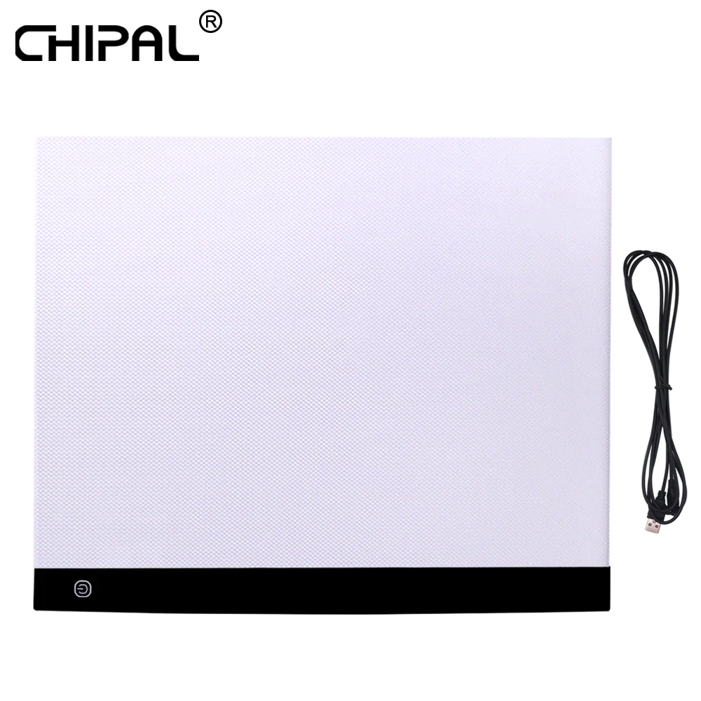 Графический планшет CHIPAL A3 цифровой со светодиодсветильник USB|Цифровые планшеты| |