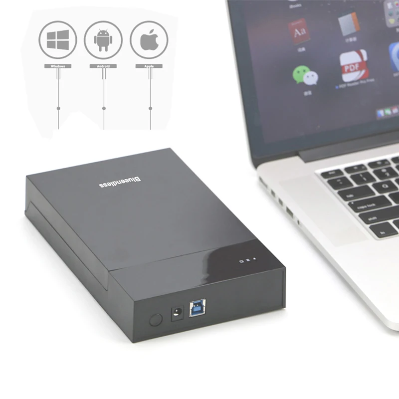 send from RU high speed USB 3.0 case sata for 6TB hard disk tool free hdd Enclosure portable (7) 