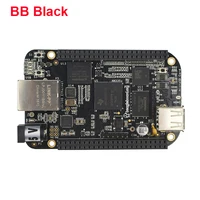 BeagleBone Black 1GHz ARM Cortex-A8 512MB DDR3 4GB 8bit eMMC BB Black AM3358 Development Board Kit Rev.C Free Shipping