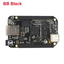 BeagleBone Black 1GHz ARM Cortex-A8 512MB DDR3 4GB 8bit eMMC BB Black AM3358 Development Board Kit Rev.C Free Shipping
