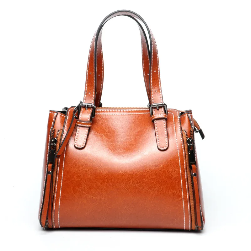 

Kajie Luxury Handbags Women Bags Designer Bag Genuine Leather Fashion Handbag Korean Style Simple Famous Brands Shoulder Bag