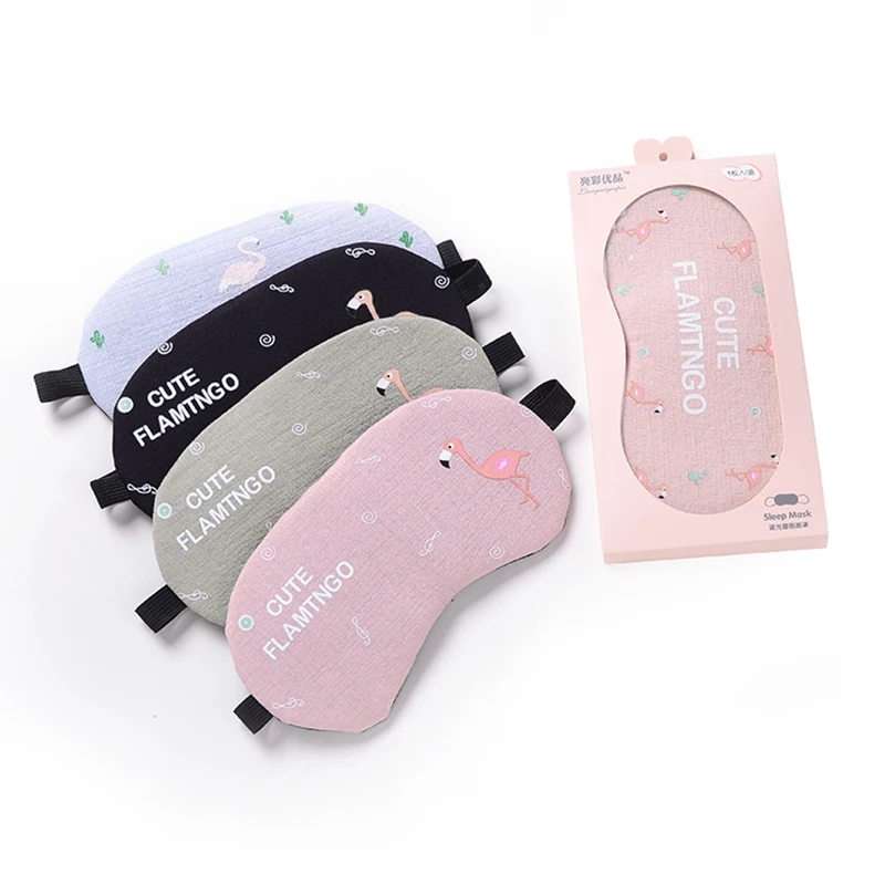 

Sleeping Mask Eyepatch Eye Cover Cotton and Linen Cute Cartoon Comfort Protection for Eyes Sleeping Aid Travel Relax MP0207