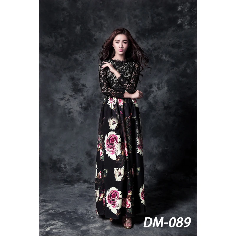 

Pure hand dyeing Muslin Backdrops Photo Studio Old Master Painting Vintage Photography Background Customized DM-089