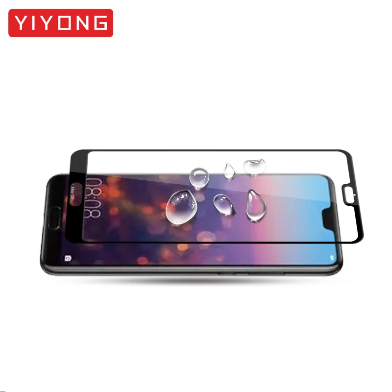 YIYONG 5D полное покрытие стекло для huawei P20 Pro Закаленное протектор экрана