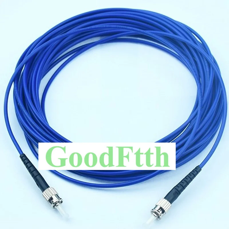 

Armoured armored Patch Cord Jumper ST-ST UPC ST/UPC-ST/UPC SM Simplex GoodFtth 20-50m