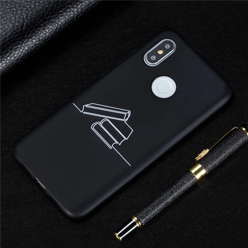 Силиконовый мягкий ТПУ чехол для Xio mi Red mi 6A 6 Pro 4A 4X Note 6 5 4 3 Pro 5A Prime Cover Xio mi 8 SE A1 A2 6X 5X 5S Plus