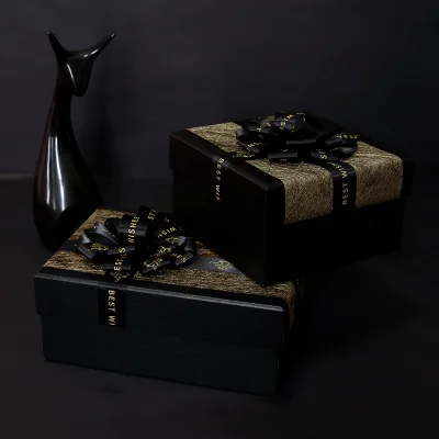 Модная Подарочная коробка, подгонянный светильник, экстравагантный Шарм, Подарочная коробка для творчества, бизнес Подарочная коробка от кутюр, большая подарочная коробка - Цвет: A