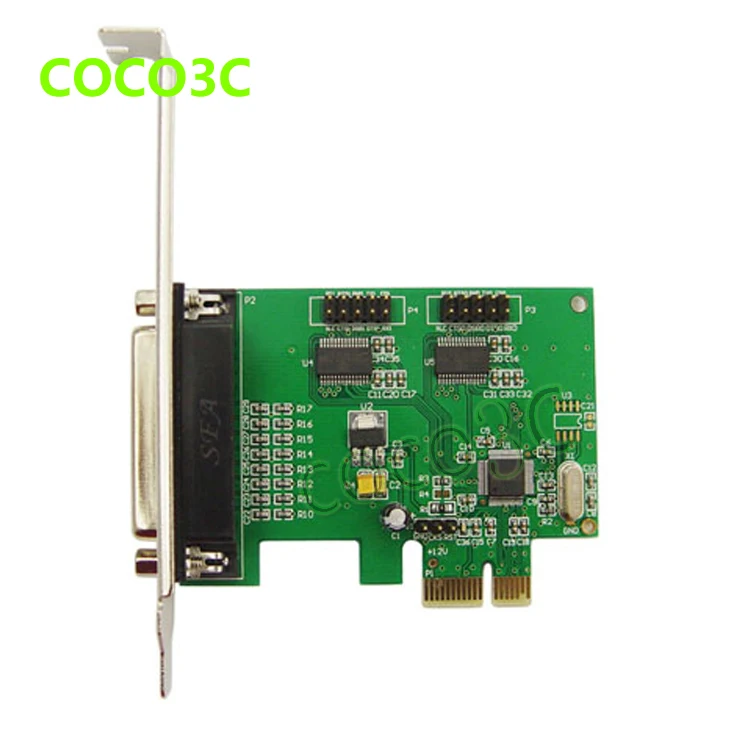 Плата контроллера PCIe Combo 2 серия + 1 параллельная IEEE 1284 PCI express для принтера порт LPT