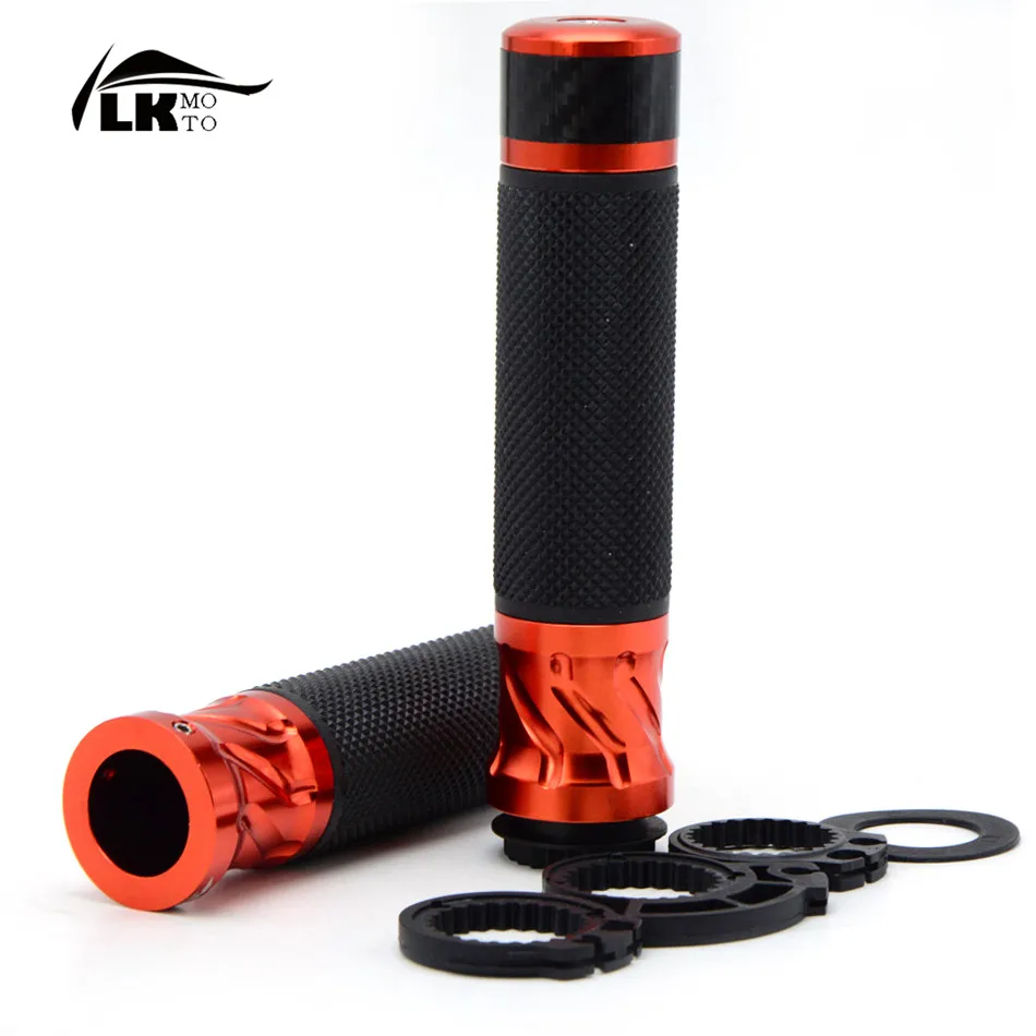 5 colors New Wholesale motorcycle CNC handlebar grip&handlebar ends fit