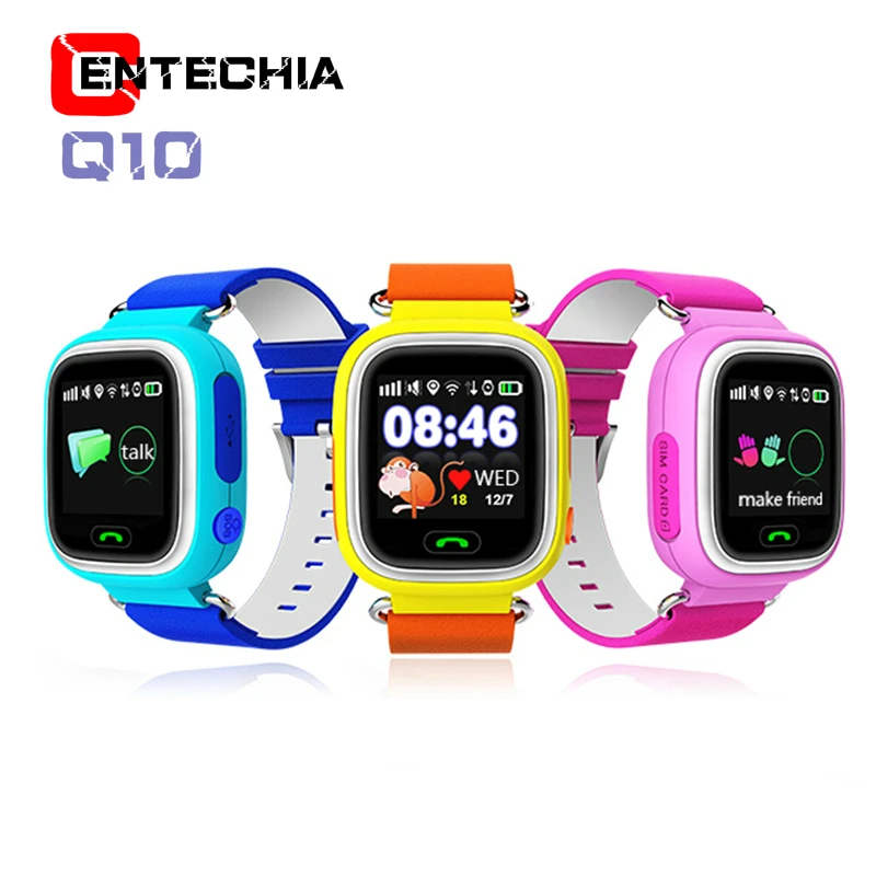 

GPS Child Smart Watch Phone Position Children Watch 1.22 inch Color Touch Screen WIFI SOS Smart Baby Watch Q50 q80 q60 Watch