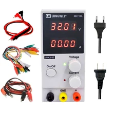 K3010D dc fuente de alimentación 4 dígitos pantalla reparación Reparación de potencia ajustable supplylad muchacho 30V10A interruptor de alimentación de laboratorio
