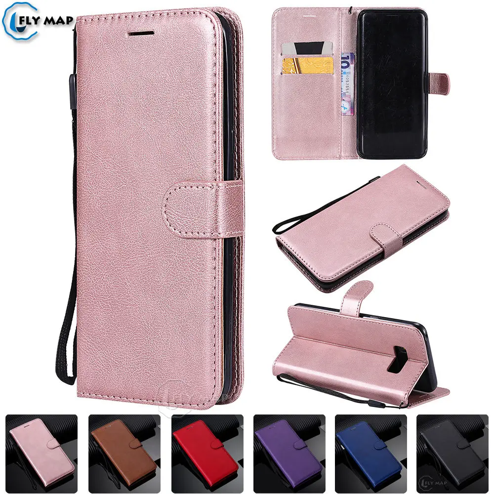 Wallet Case for Samsung Galaxy S8 Plus G955F G955FD S8Plus Flip Phone Leather Cover for Samsung S 8 Plus SM-G955F SM-G955FD Case