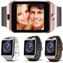 Хорошее Слизняк Смарт часы DZ09 Smartwatch для Для мужчин Для женщин детей с Сим слот для карт нажмите сообщение Bluetooth Подключение телефона Android