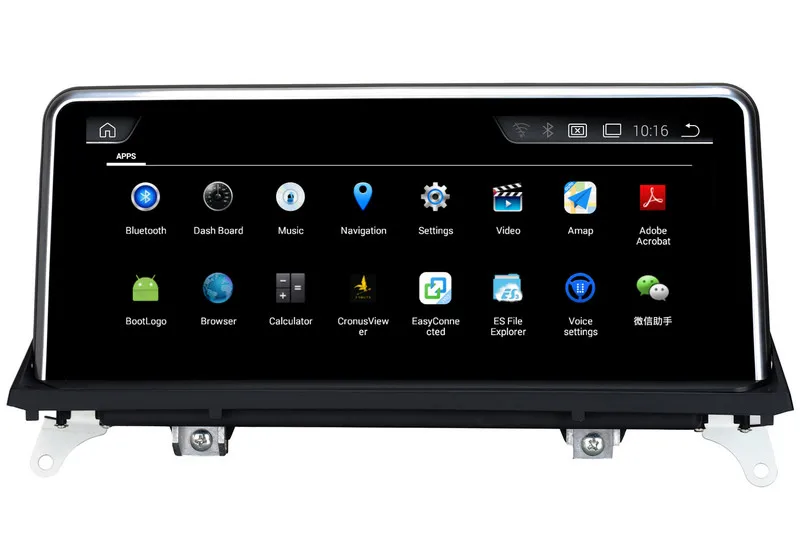 Clearance for 2007-2013 BMW X5 E70 X6 E71 Android 7.1 Car Multimedia Player GPS Navigation with BT SD USB AUX WiFi 4Core 10.25" 1280*480 2