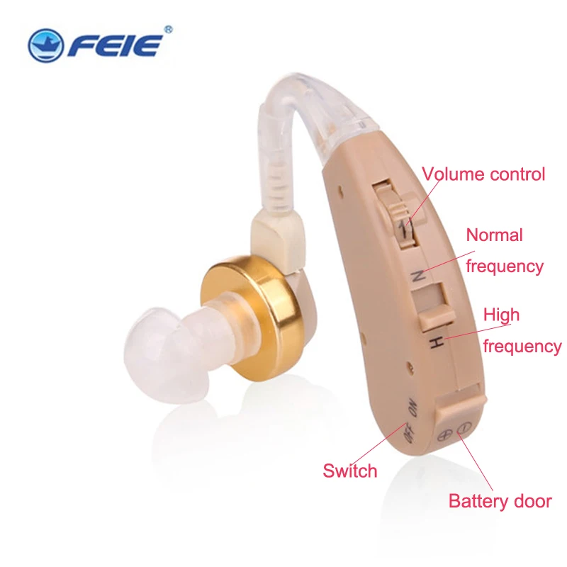 Cheap Hearing Aid High Power Adjustable Tone Amplifier Best Sound Aerophone S 168 Hearing Loss