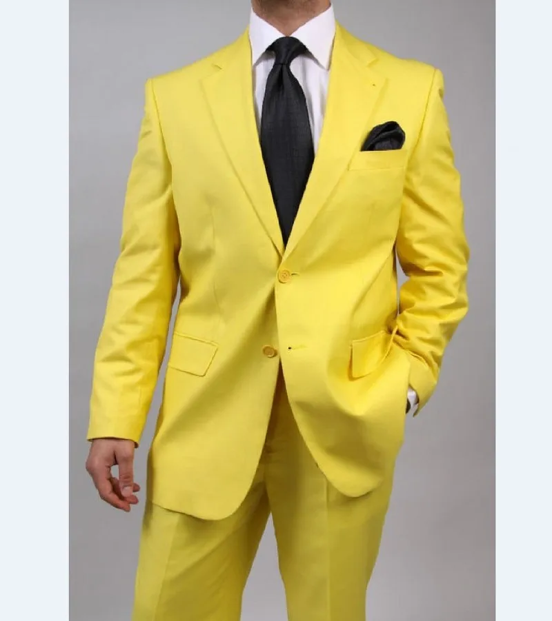 Online Buy Wholesale mens yellow suit from China mens yellow suit