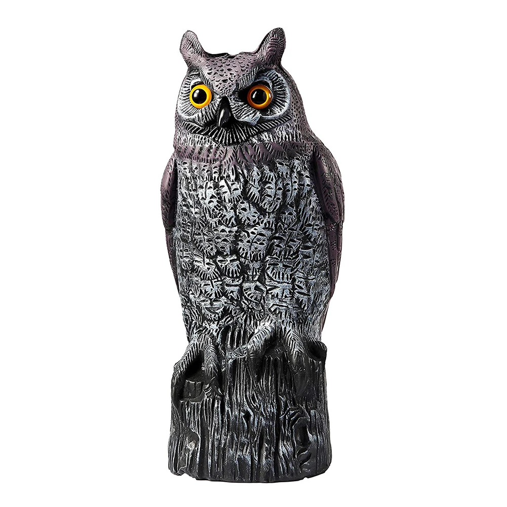 

Bird Control Repellents Fake Owl Decoy Enemy Pest Deterrent Scarecrow;Bird Control Repellents Fake Owl