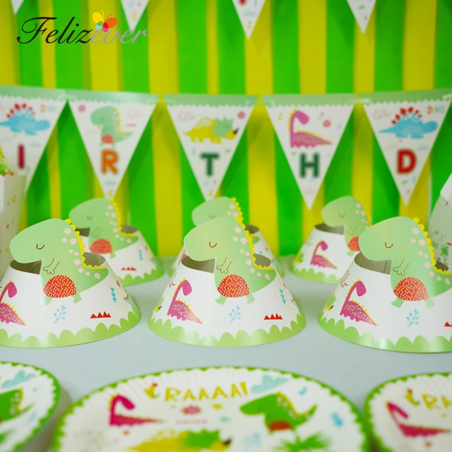 Dinosaur Party Decorations 1st Birthday Dinour Tableware Set Happy Birthday  Party Decoration For Kids Boy Jungle Wild Party Deco - Party & Holiday Diy  Decorations - AliExpress