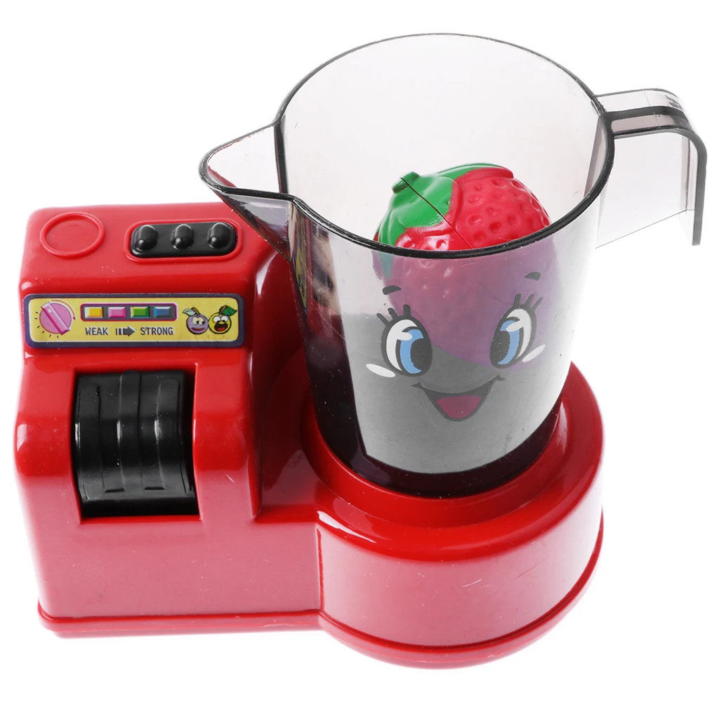 Simulation Juicer Home Appliances Toys w/ Sounds & Lights - Baby Kids Pretend Play Kitchen Cooking Play Food Toy Developmental