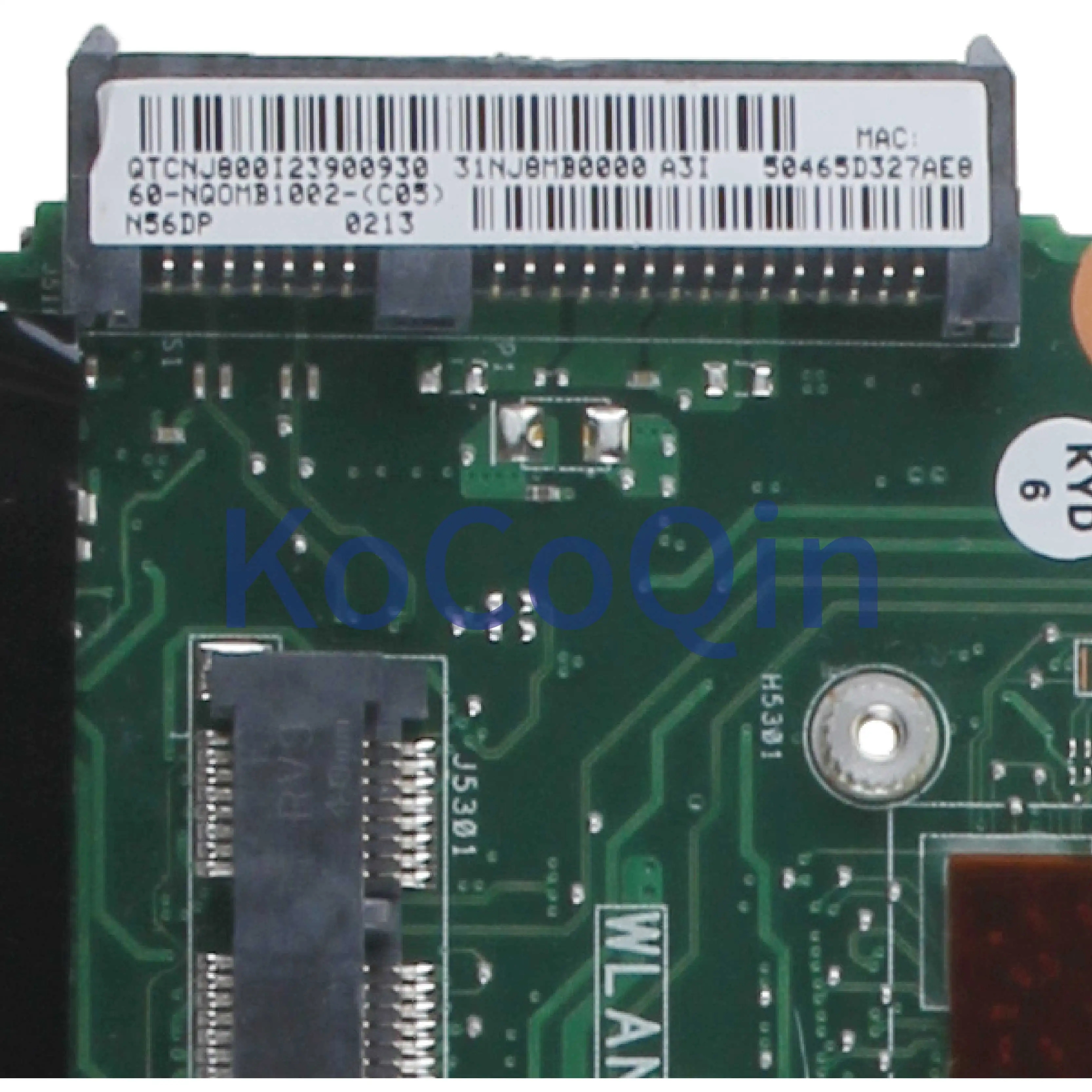 70% OFF  KoCoQin Laptop motherboard For ASUS N56DP Core AMD 216-083406C Mainboard REV:2.0tested