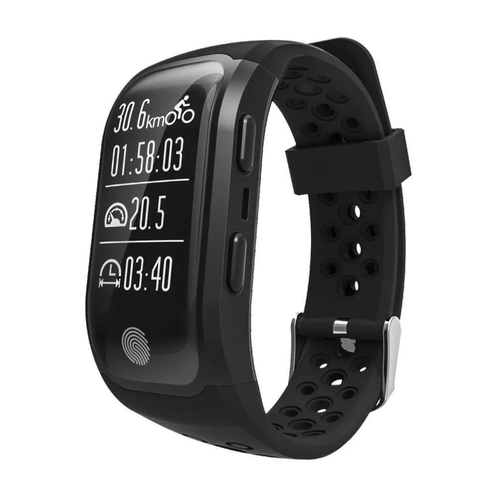 GPS спортивные часы для бега силиконовый Bluetooth Wirstband шагомер ходьбы Счетчик