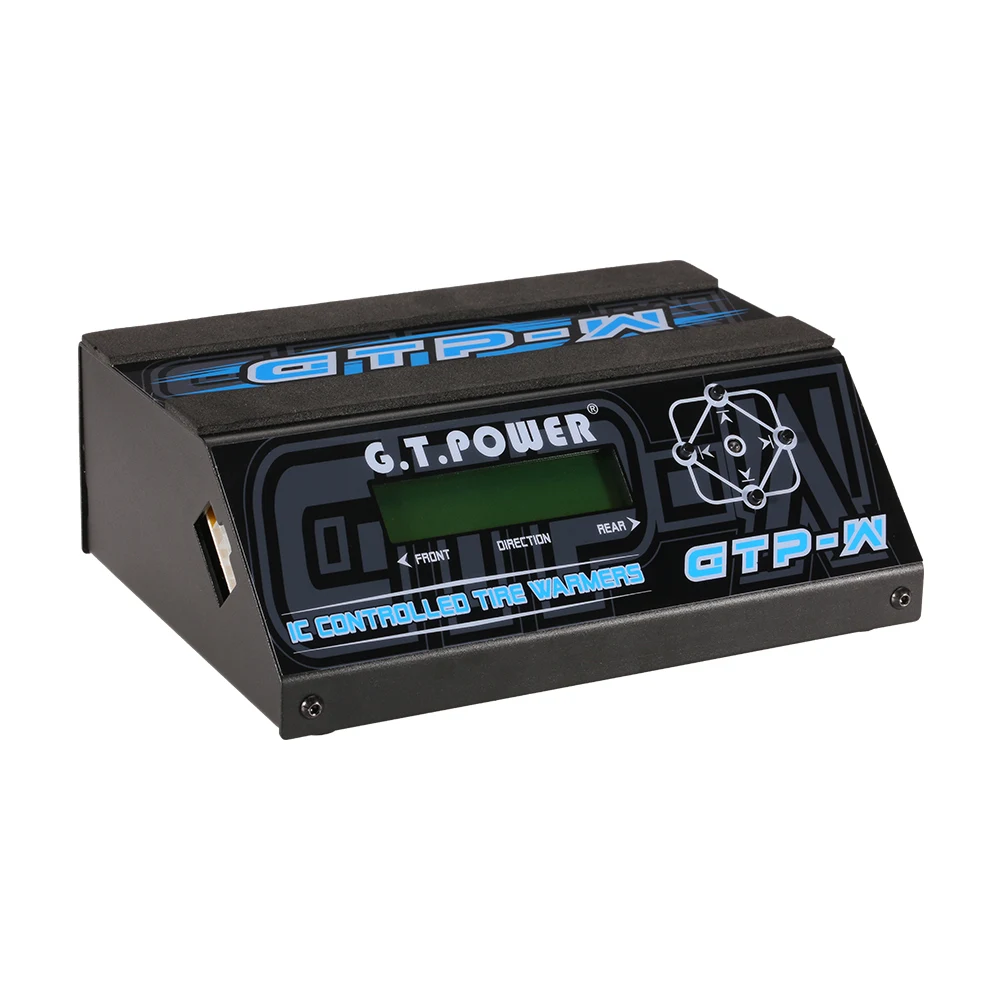 

G.T.POWER GTP-W IC Temperature Controlled Tire Warmer Cup Heater w/ LCD Display for 1/10 Size Touring Car Pre-heat Rubber Tires