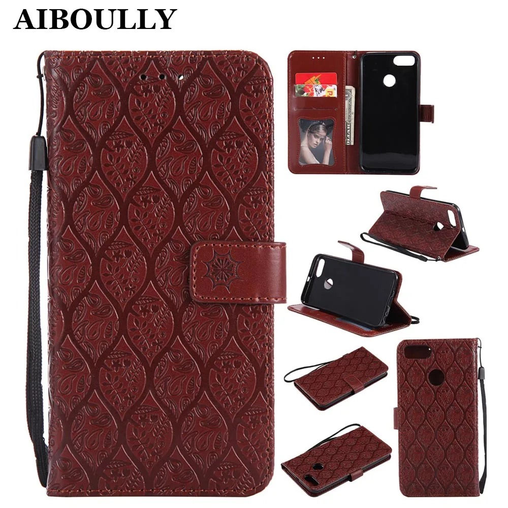 

Flip Cases For Xiaomi Mi A1 Global Dual SIM MDG2 Mi 5X Android One 64GB 5.5 inch Rattan Leather Wallet Covers 3D Embossing Coque
