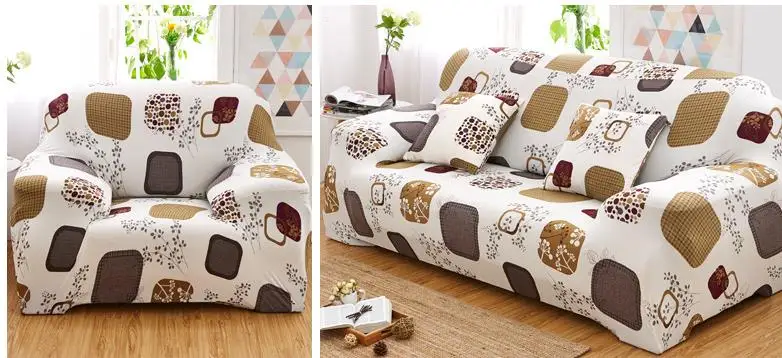 

flexible Stretch Sofa cover Big Elasticity Couch cover Loveseat sofa Funiture Cover 1pc - Machine Washable