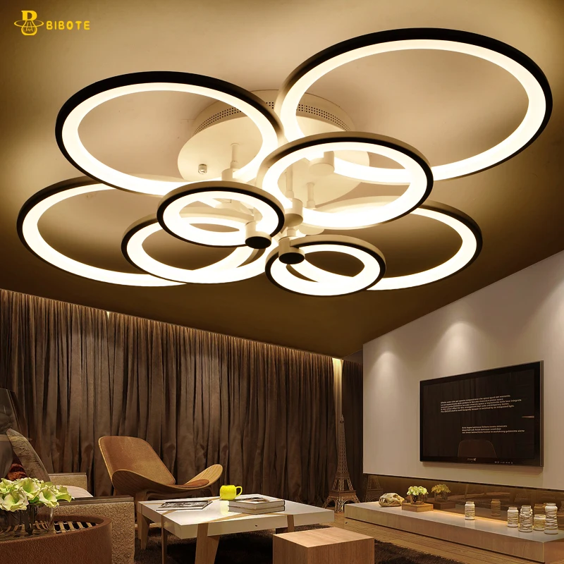 

modern led chandelier lighting remote control chandeliers ceiling living room bedroom restaurant nordic lustre light fixtures