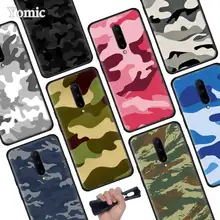 Camouflage Camo military Black Soft Case for Oneplus 7 Pro 7 6T 6 Silicone TPU Phone Cases Cover Coque Shell