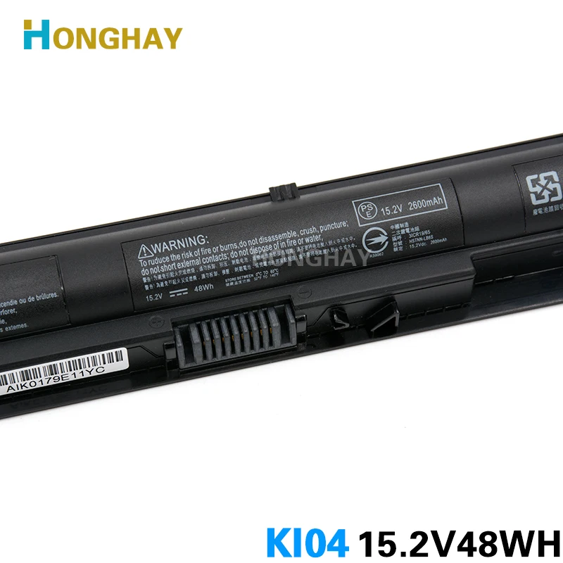 HONGHAY KI04 Аккумулятор для HP Pavilion 14 ab000 15 17 g000 ~ g099 NB ak серии HSTNN DB6T LB6S 800049